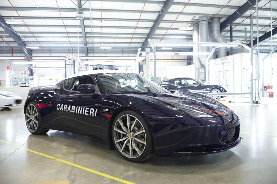  Lotus Evora S Carabinieri 2011 года  (фото 4 из 11)